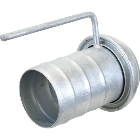 Coupling with Hose End and Handle - Male 6'' (159mm) x6'' (150mm) (Galvanised) - S.103183 - Farming Parts