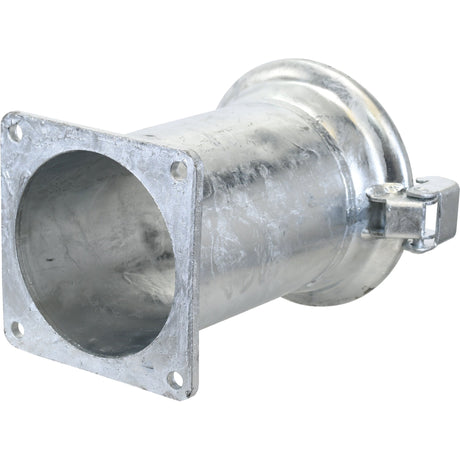 Coupling with Square Flange - Female 6'' (150mm) x (150mm) (Galvanised) - S.115077 - Farming Parts