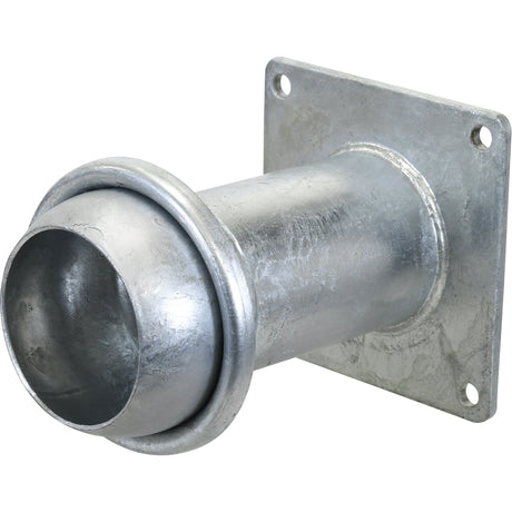 Coupling with Square Flange - Male 4'' (100mm) x (100mm) (Galvanised) - S.115071 - Farming Parts