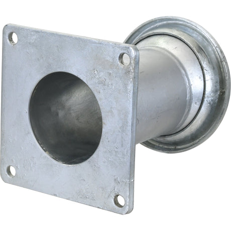 Coupling with Square Flange - Male 4'' (100mm) x (100mm) (Galvanised) - S.115071 - Farming Parts