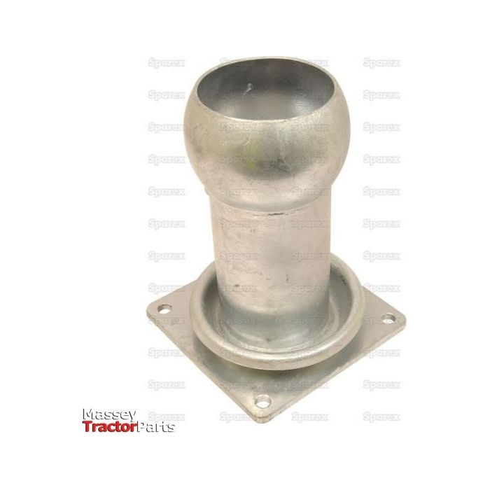 Coupling with Square Flange - Male 4'' (100mm) x (100mm) (Galvanised) - S.115071 - Farming Parts
