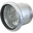 Coupling with Threaded End - Female 6'' (159mm) x 6''  (Galvanised) - S.59434 - Farming Parts