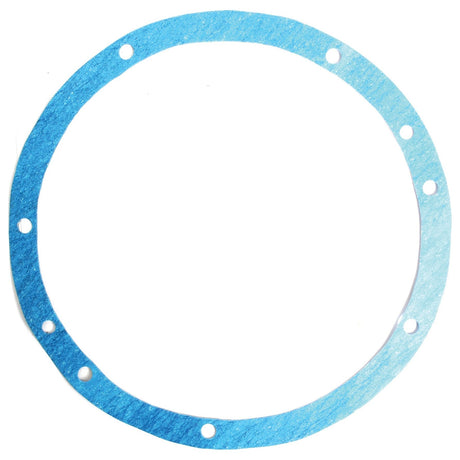 The Cover Plate Gasket (Sparex Part No. S.66370) by Sparex is a blue circular gasket with equidistant boltholes along the perimeter, specifically designed for a Ford / New Holland transmission front plate.