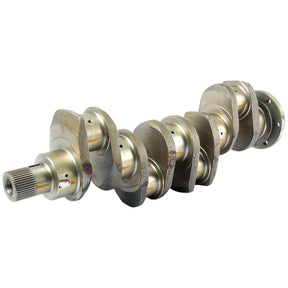 A Crankshaft (4 Cyl.) A4.212 - S.43156, featuring multiple bearings and counterweights, specifically designed for the Sparex A4.212 motor.