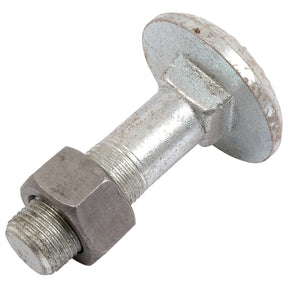 A Dowdeswell 900916 cup head bolt and nut, with a Sparex part number S.59759, featuring a round, flat head and a partially threaded shaft.