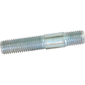 The Sparex Cylinder Head Stud (Part No.S.41922) is a metal double-ended stud bolt with threaded ends, designed for precise thread size specifications, making it ideal for applications in Landini tractors and Massey Ferguson parts.