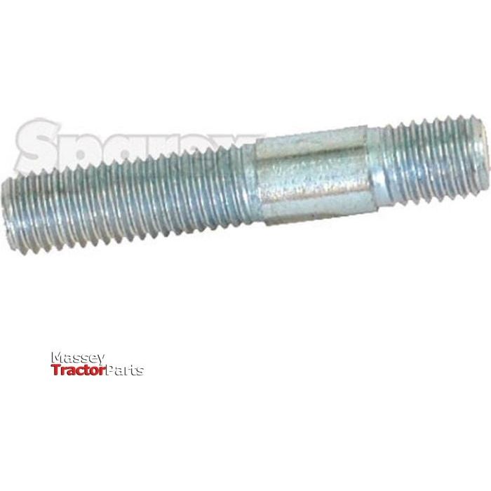 Close-up of a metallic threaded rod with a thicker center section. Text on the image reads "Sparex" and "S.41922." Perfect for those seeking high-quality Massey Ferguson parts with exact thread size specifications, such as the Cylinder Head Stud from Sparex.