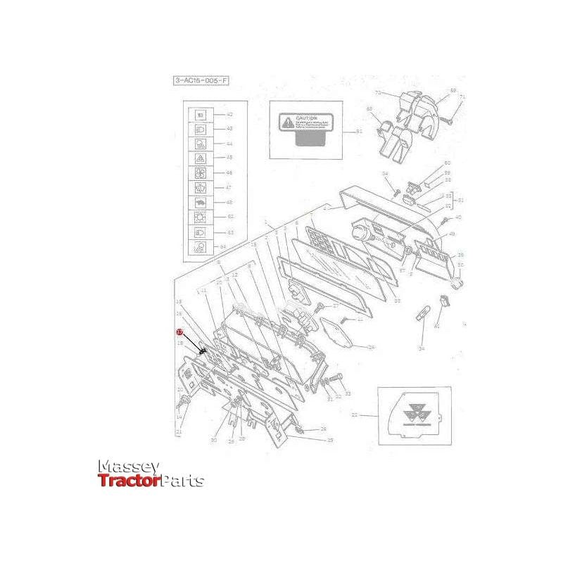 Massey Ferguson Dash Bulb - 3478405M1 | OEM | Massey Ferguson parts | Instrument Panels-Massey Ferguson-Engine Electrics and Instruments,Farming Parts,Instrument Panels,Lighting & Electrical Accessories,Tractor Parts