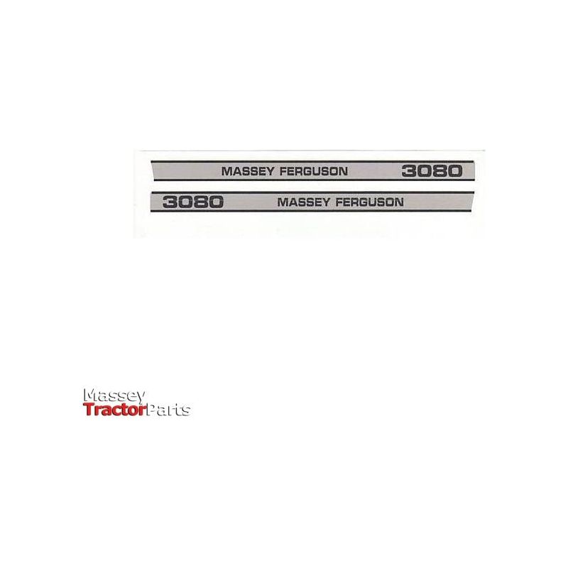 3080 Decal Kit - 3902035M91 | OEM |  parts | Decals & Emblems-Massey Ferguson-Cabin & Body Panels,Decals & Emblems,Farming Parts,Tractor Body,Tractor Parts