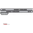 Decal Set - Massey Ferguson 4270 - S.118320 - Farming Parts