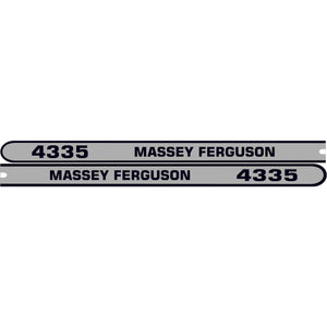 Decal Set - Massey Ferguson 4335 - S.118322 - Farming Parts