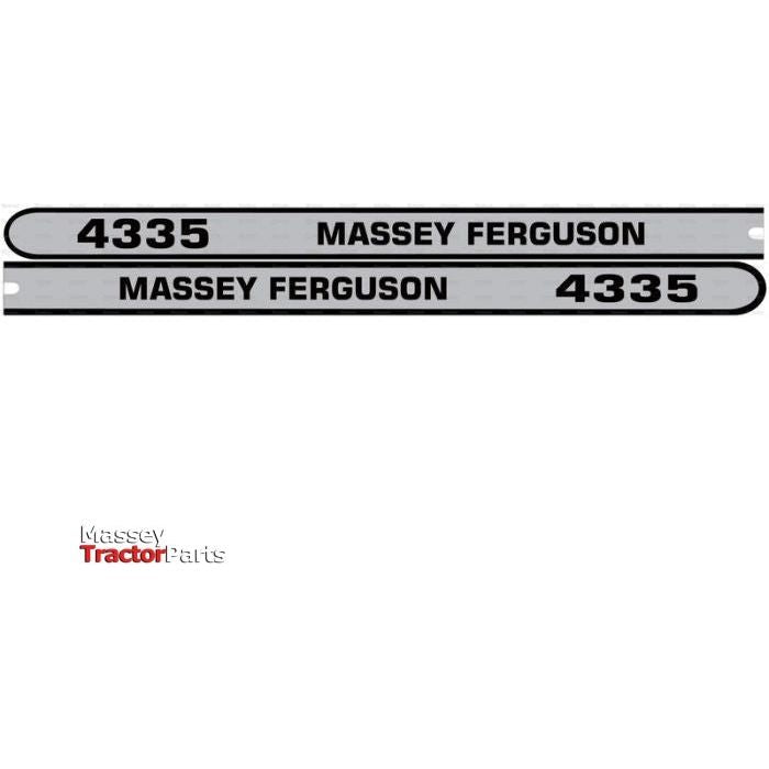 Decal Set - Massey Ferguson 4335 - S.118322 - Farming Parts