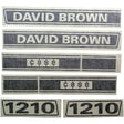Decal Set - David Brown 1210
 - S.63348 - Massey Tractor Parts