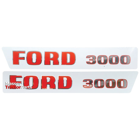 Decal Set - Ford / New Holland 3000
 - S.8535 - Massey Tractor Parts