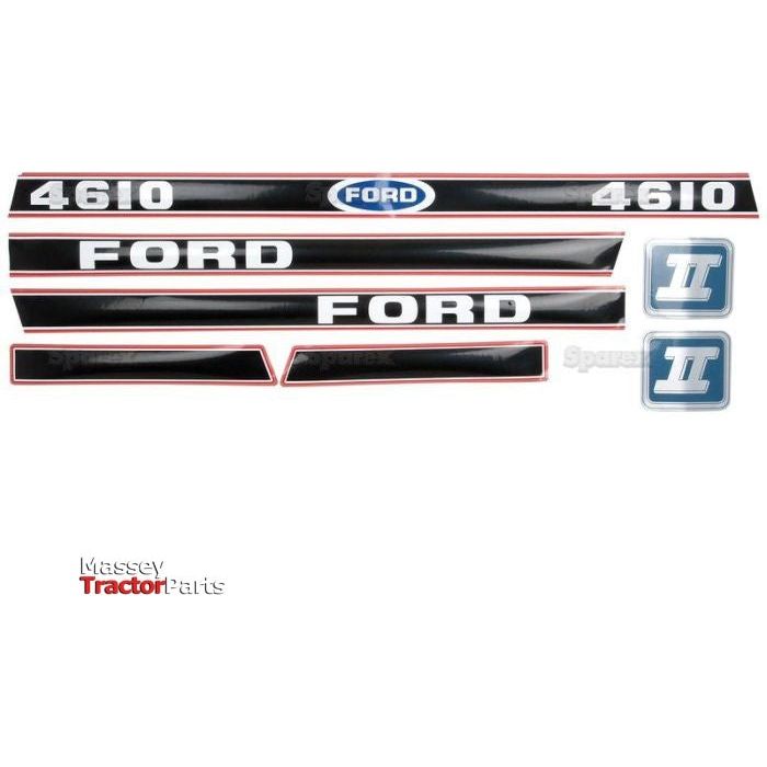 Decal Set - Ford / New Holland 4610 Force II
 - S.12106 - Farming Parts