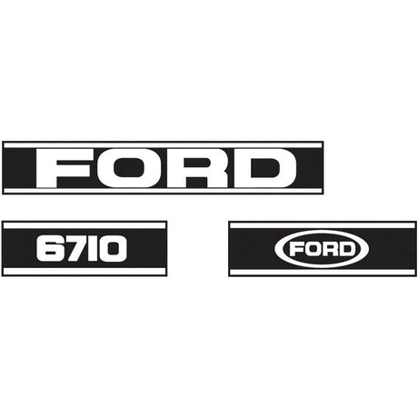 Decal Set - Ford / New Holland 6710
 - S.8433 - Massey Tractor Parts