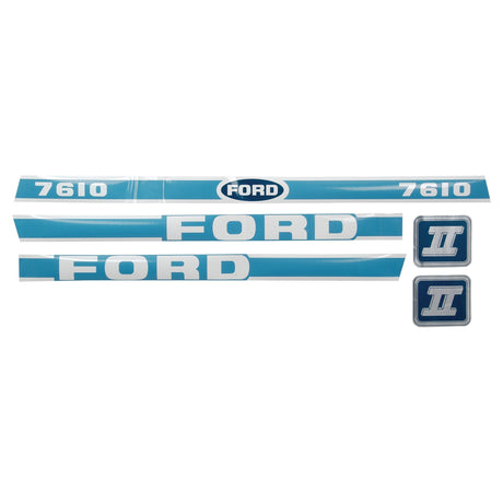 Decal Set - Ford / New Holland 7610
 - S.8435 - Massey Tractor Parts