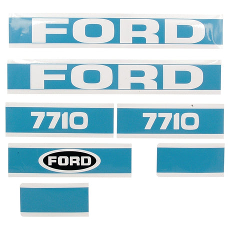 Decal Set - Ford / New Holland 7710
 - S.8436 - Massey Tractor Parts