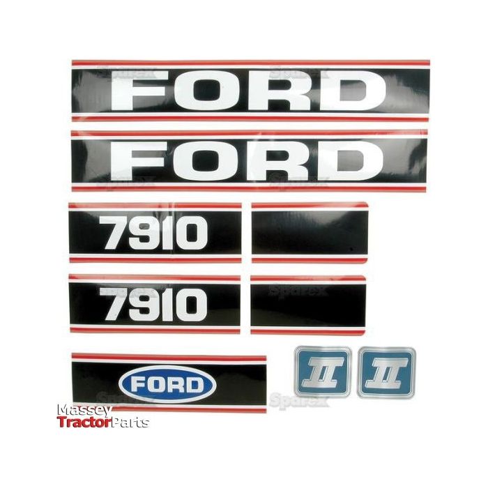 Decal Set - Ford / New Holland 7910 Force II
 - S.12112 - Farming Parts