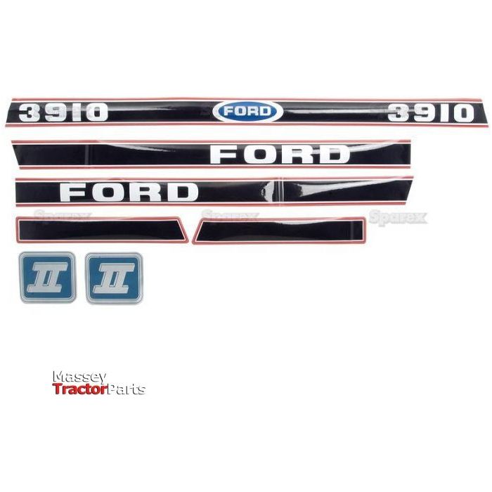 Decal Set - Ford / New Holland 3910 Force II
 - S.12104 - Farming Parts