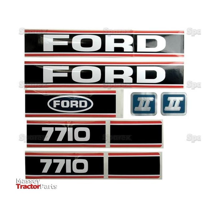 Decal Set - Ford / New Holland 7710 Force II
 - S.12111 - Farming Parts