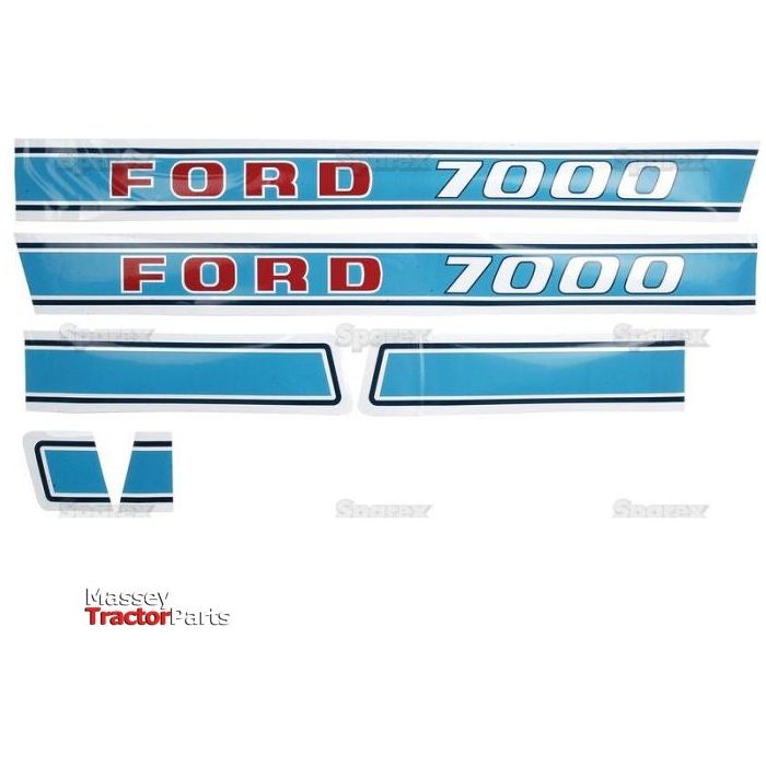 Decal Set - Ford / New Holland 7000
 - S.12682 - Farming Parts