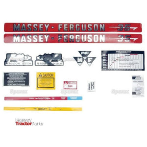Decal Set - Massey Ferguson 35
 - S.60007 - Farming Parts