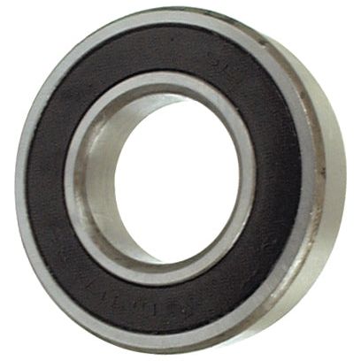 Close-up of a Sparex Deep Groove Ball Bearing (62072RSC3) - S.27410 with a black rubber seal around the inner ring.
