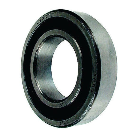 A close-up image of a single Sparex Deep Groove Ball Bearing (63022RS) - S.27242 with a cylindrical shape and an inner and outer ring. The bearing appears to be clean and in good condition.