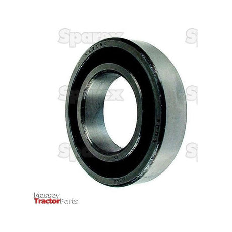 A Sparex Deep Groove Ball Bearing (63052RS) - S.27245 with an inner and outer ring, featuring rubber seals on both sides. The background shows faint "Sparex" and "Massey Tractor Parts" logos.