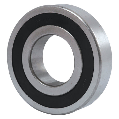 A close-up of the Sparex Deep Groove Ball Bearing (63112RS) - S.18141 with a rubber seal on one side, showcasing its precision as a deep groove bearing.
