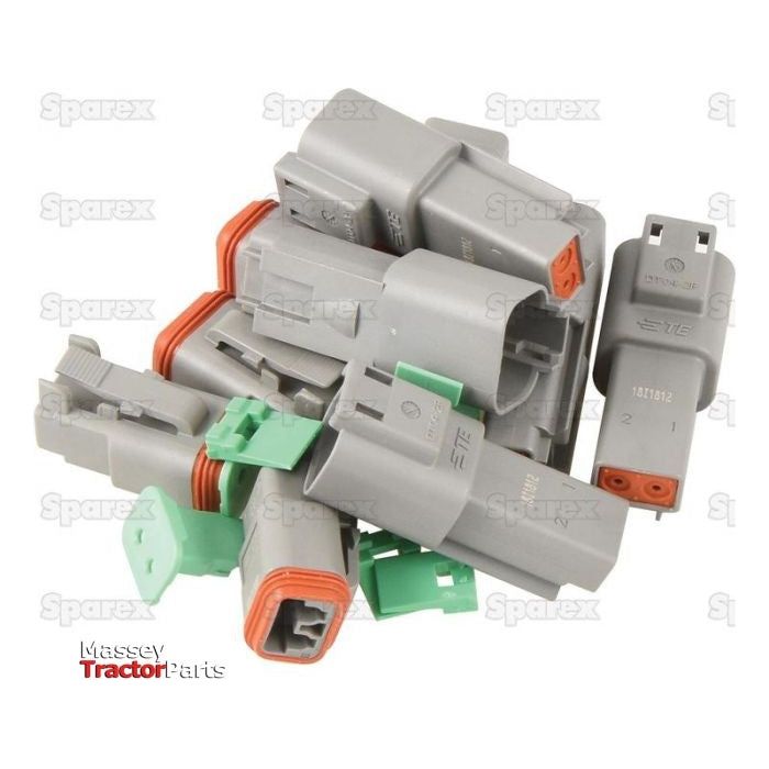 Deutsch DT Connector 2 Pole 10 pcs. (Bag)
 - S.153142 - Farming Parts