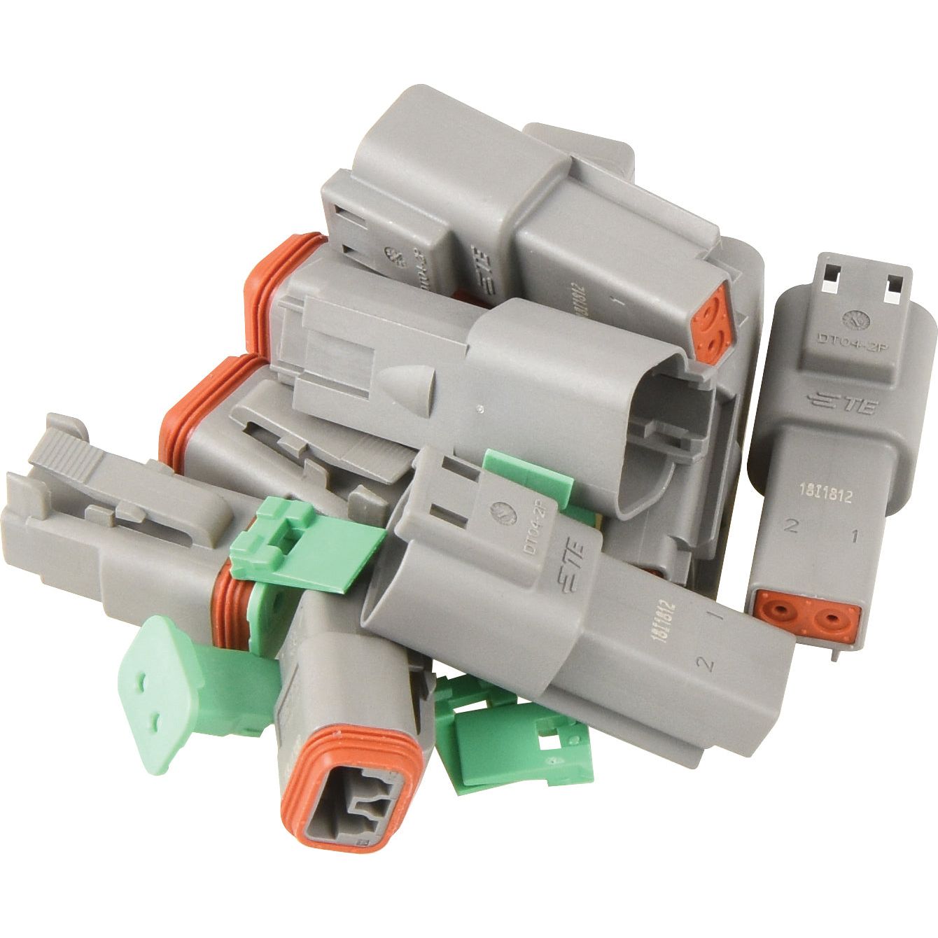 Deutsch DT Connector 2 Pole 10 pcs. (Bag)
 - S.153142 - Farming Parts