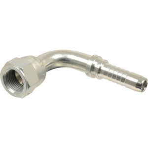 Dicsa Dicsa JIC 37° Hose Insert 3/8" x 7/8" Female Thread 90° Swept Swivel - S.26556 - Farming Parts