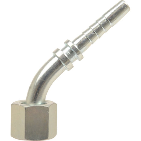 Dicsa Metric 24&deg;/60&deg; Hose Insert 3/8\'\' x M18 x 1.5 (12L) 135&deg; Swept Swivel
 - S.116883 - Farming Parts