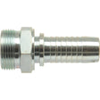 Image of a Sparex Dicsa Metric 24° Hose Insert 5/16'' x M20 x 1.5 (12S) Male Thread Straight, Sparex Part No.S.116791.