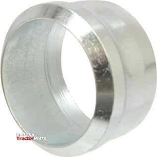 A metallic ring-shaped part, likely used in machinery, is displayed against a plain white background with the "Massey Tractor Parts" logo in the corner. This Dicsa Metric Olive 15L (Sparex Part No.S.116841) from Sparex is designed for Tube Series 15L applications.