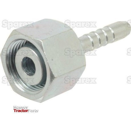 Dicsa Dicsa Metric (French Gas) 24° Hose Insert 1/4" x M20 x 1.5 Female Thread Straight Swivel - S.116895 - Farming Parts