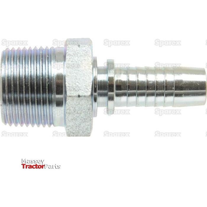 Dicsa Dicsa NPT Hose Insert 1/4" x 1/4" Male Thread Straight - S.116684 - Farming Parts