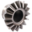 The Sparex Differential Gear (Part No. S.66268) is a metallic bevel gear featuring angled teeth and a central rounded hole, designed to transmit force between intersecting shafts and compatible with Ford New Holland machinery.