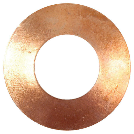 A flat, circular copper thrust washer featuring a large central hole, known as the Differential Housing Washer (Sparex Part No. S.60789) by Sparex.