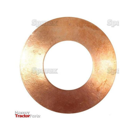 A round, flat copper Differential Housing Washer with a central hole, labeled as Sparex Part No. S.60789, displayed on a white background. The Massey Tractor Parts logo is visible in the lower left corner.