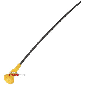 A black dipstick with a yellow handle, labeled "AGCO - Massey Ferguson - Dipstick - 4226540M1" in the bottom left corner.