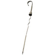 A long metal thermometer with a hook at the top and a wavy stem, closely resembling the precision design of a Sparex Dipstick, Part No. S.65329.