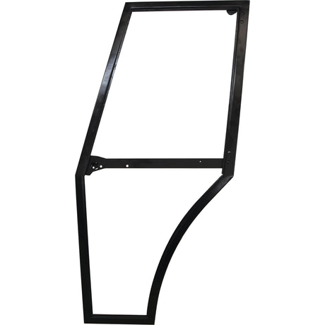 The Door Frame LH by Sparex, also known as Part No. S.43935, serves as a metal structural component for a vehicle door and features both straight and curved edges. Displayed against a white background, its robust design is prominently showcased.