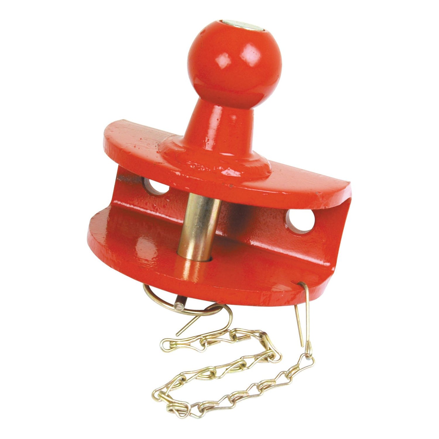 Double Duty Ball Hitch 50mm (Red) - S.492061 - Farming Parts
