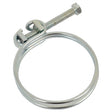 Double Wire Hose Clip,⌀43-49mm.  .
 - S.26276 - Farming Parts