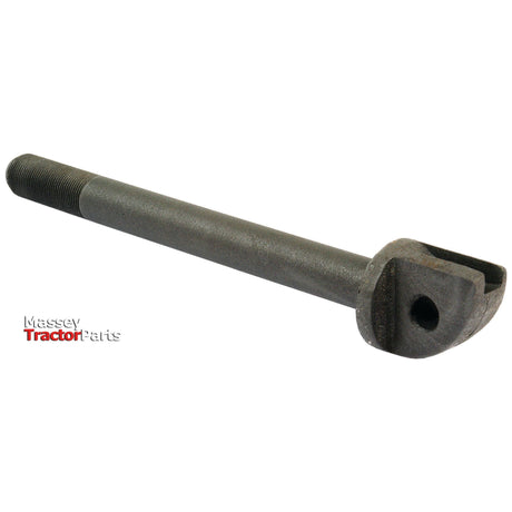 A metal pin with a threaded end and a rounded head featuring a hole, labeled "Draft Control Plunger | Sparex Part No.S.66240," under the brand name Sparex, can also be compatible with Ford New Holland models.