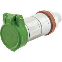 Faster Dust Cap 1/2in Green Fits Female Coupling - TA Series TA12V - Sparex Part S.112754