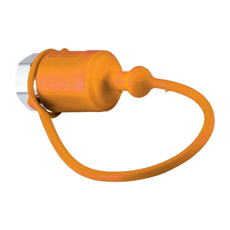 Faster Dust Cap Orange PVC Fits 1/2'' Male Coupling - TF Series TF12A (Agripak 2&nbsp;pcs.) - S.119909 - Farming Parts